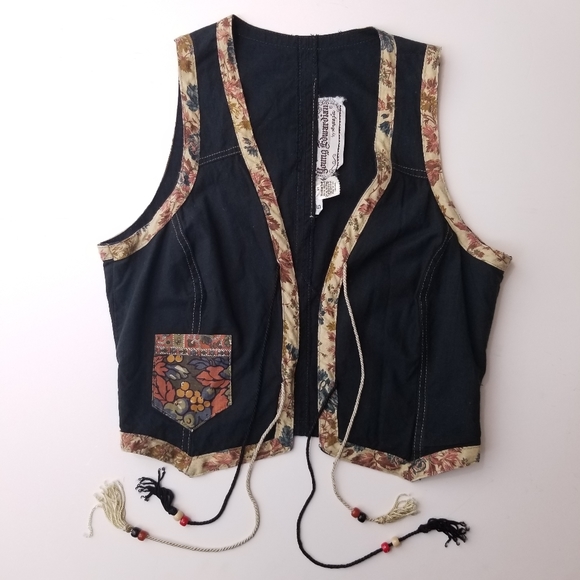 1970s Young Edwardian hippie vest & skirt - Picture 4 of 16